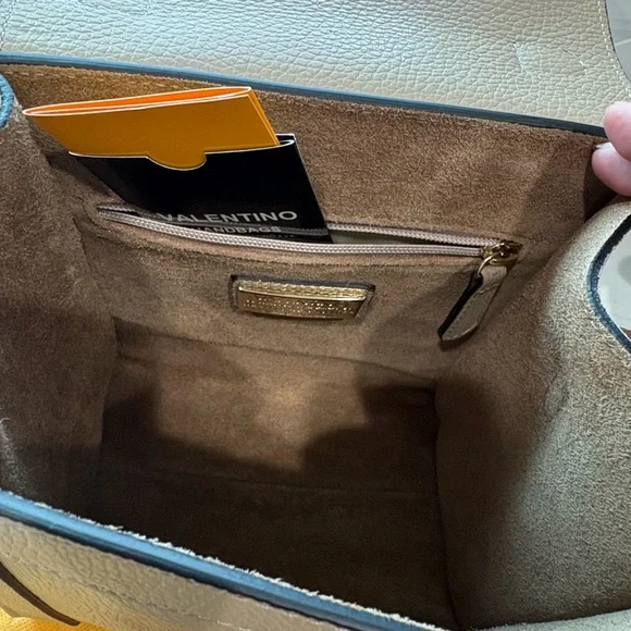 Mario Valentino Beige Crossbody Bag - Picture 4 of 10